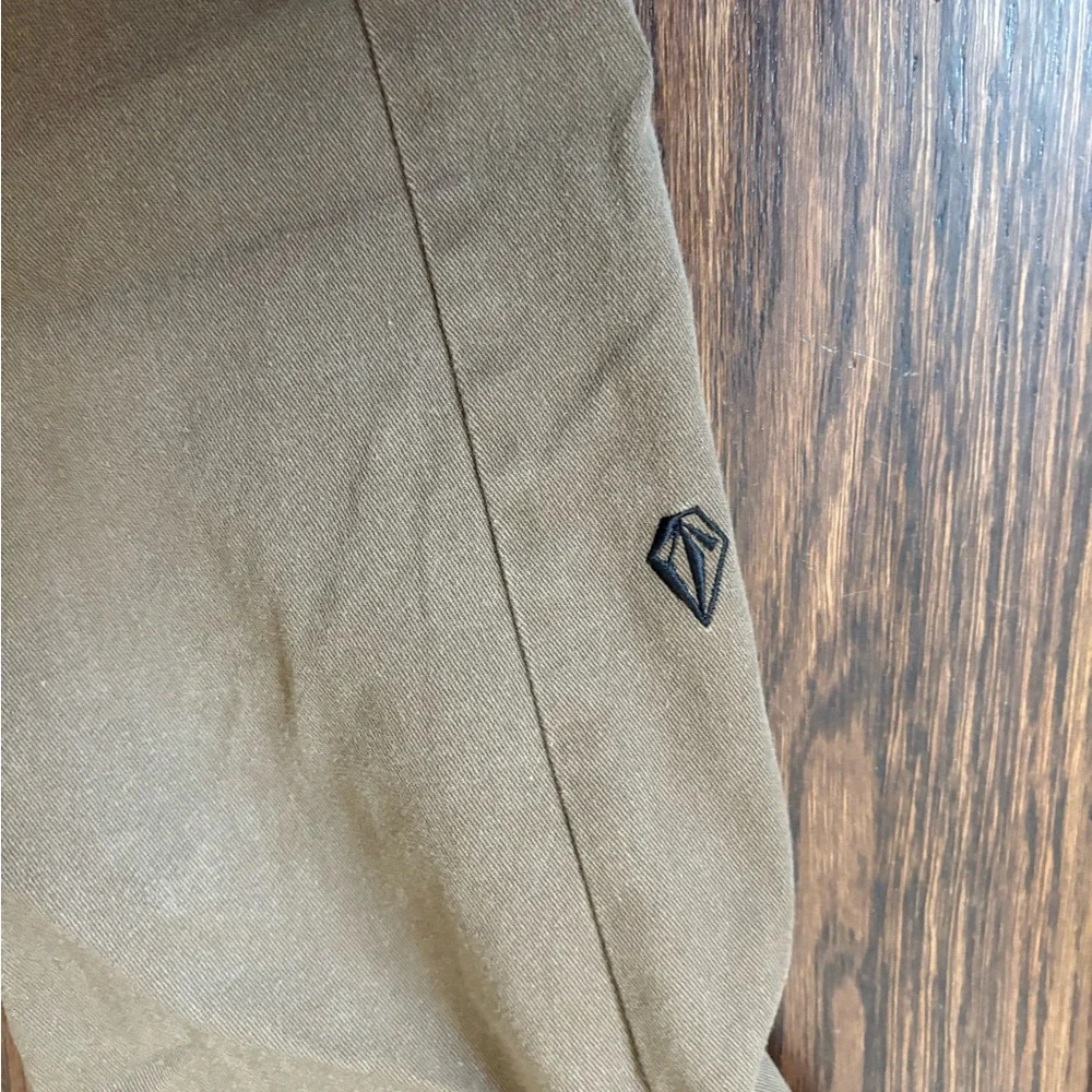 Volcom boys brown pants